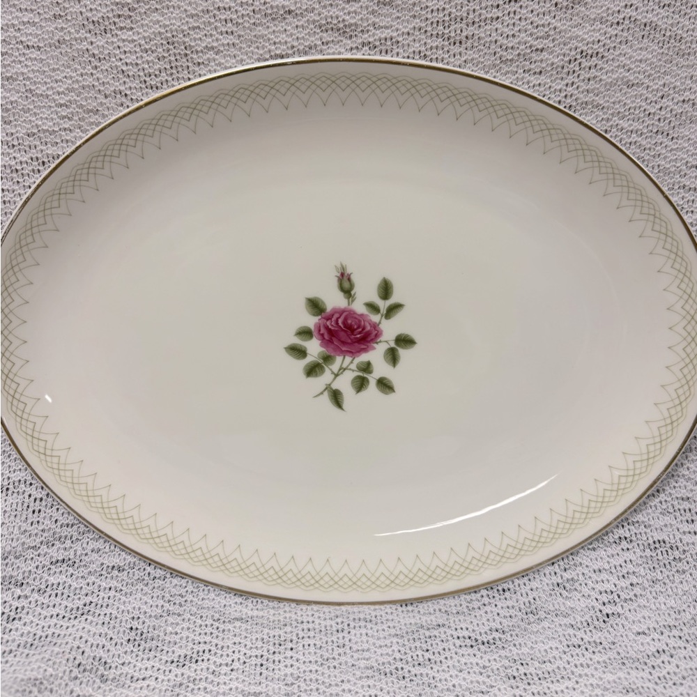Royal Daulton England Sweetheart Rose Bone China Platter